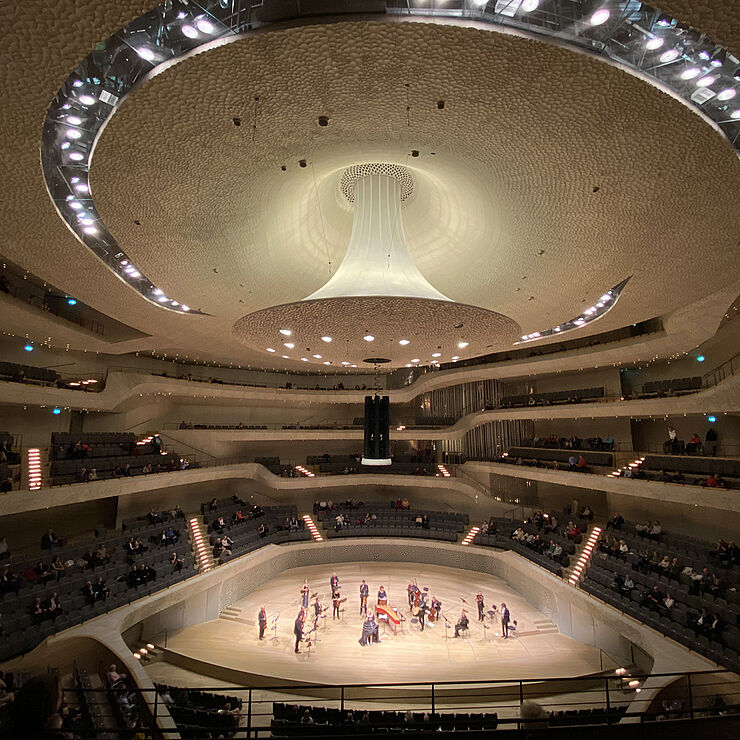 Großer Saal in der Elbphilharmonie