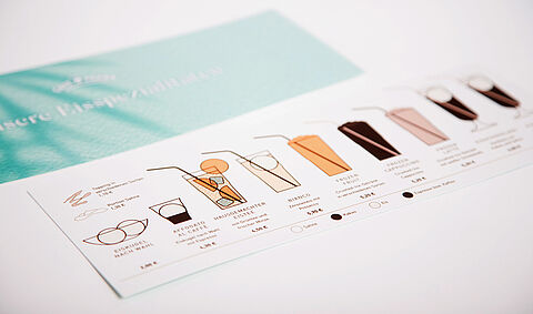 Café Frank Eiskarte